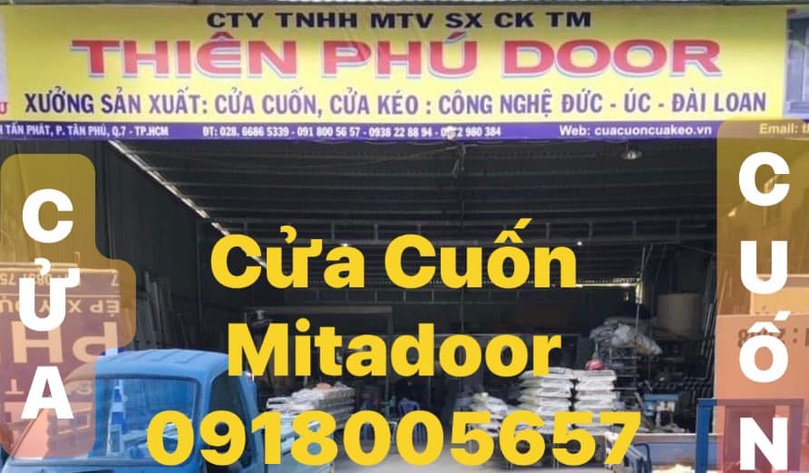 Xưởng Sản Xuất Cửa Kéo Đài Loan Thiên Phú